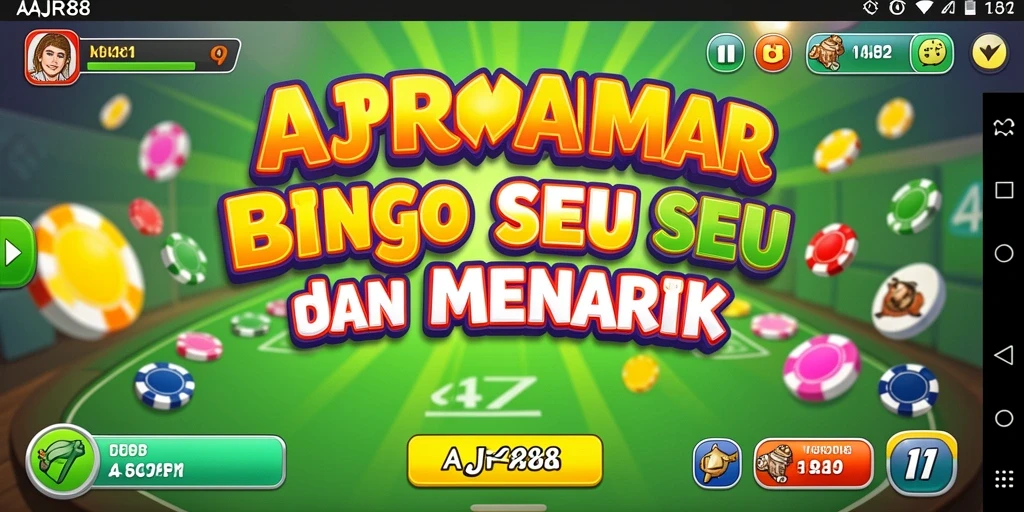 Tampilan gameplay menarik dari AJR88 dengan suasana Bingo.