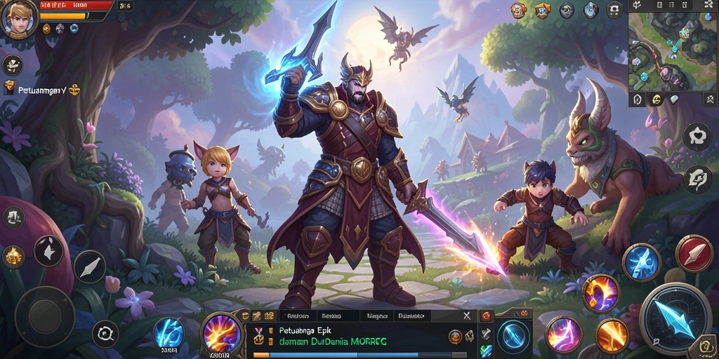 Tangkapan layar D06 menunjukkan aksi pertarungan yang mendebarkan dalam dunia MMORPG.
