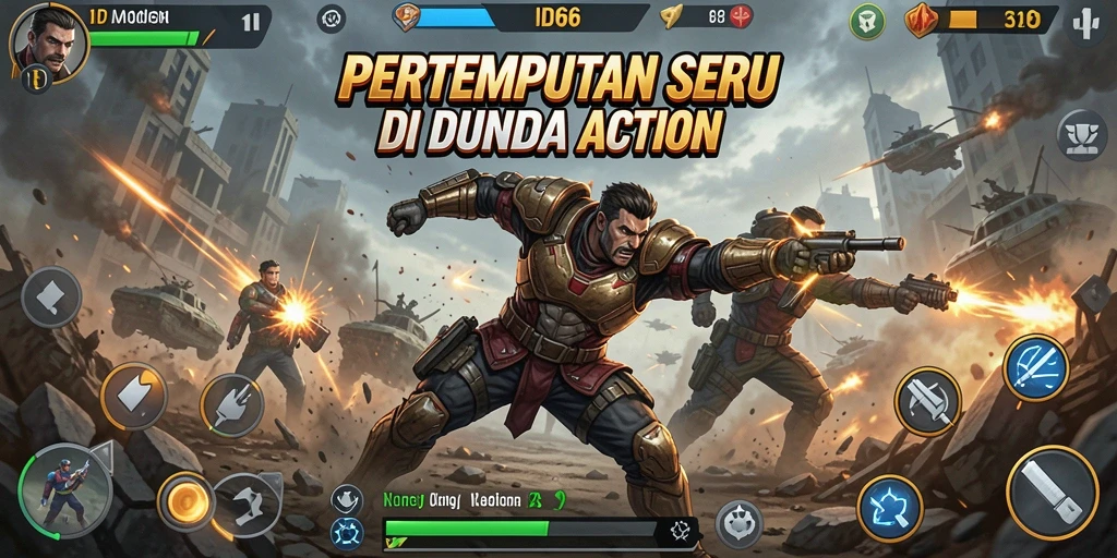 Gameplay mendebarkan dengan aksi seru dalam ID66.